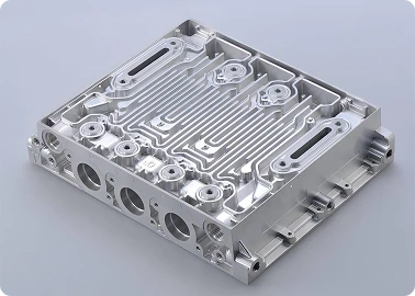 Pieza mecanizada CNC de aluminio