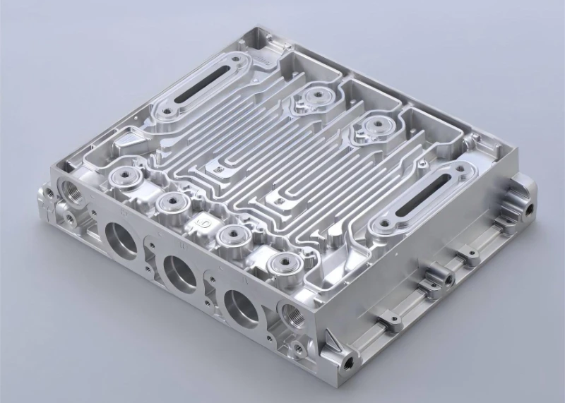 Pieza mecanizada CNC de aluminio
